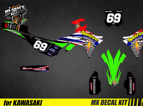 Decal kit splitfire - mx, series