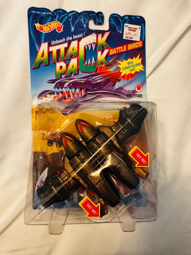 1993 mattel hot wheels attack - hot,