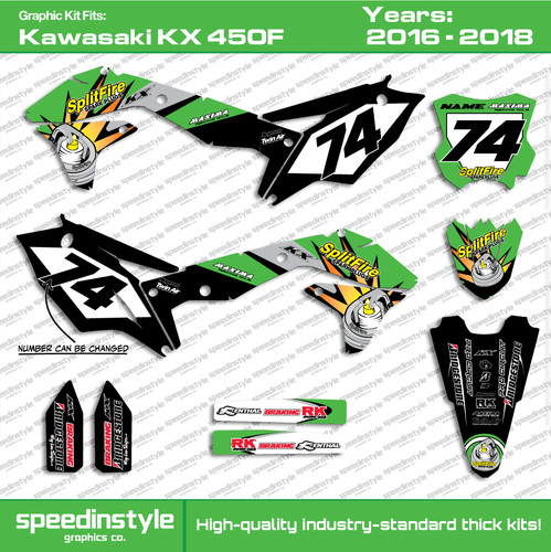 Kawasaki kxf 450 kx450f - kawasaki, 2016