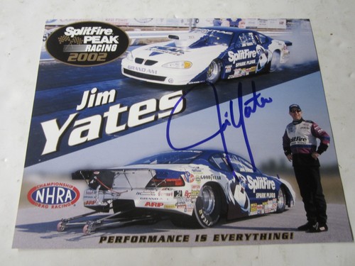 Nhra autographed jim yates - 02,