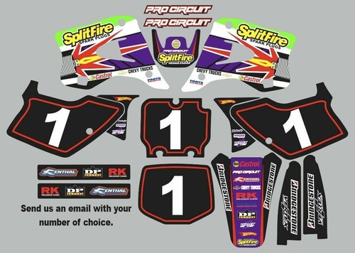 Graphic kit for 1986 kawasaki - 1986,