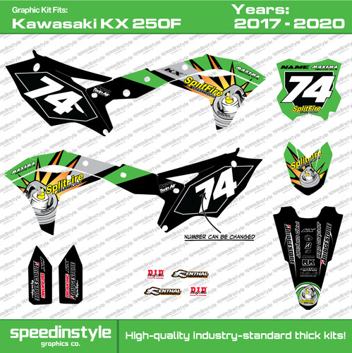 Kawasaki kxf 250 - kx250f, 2017